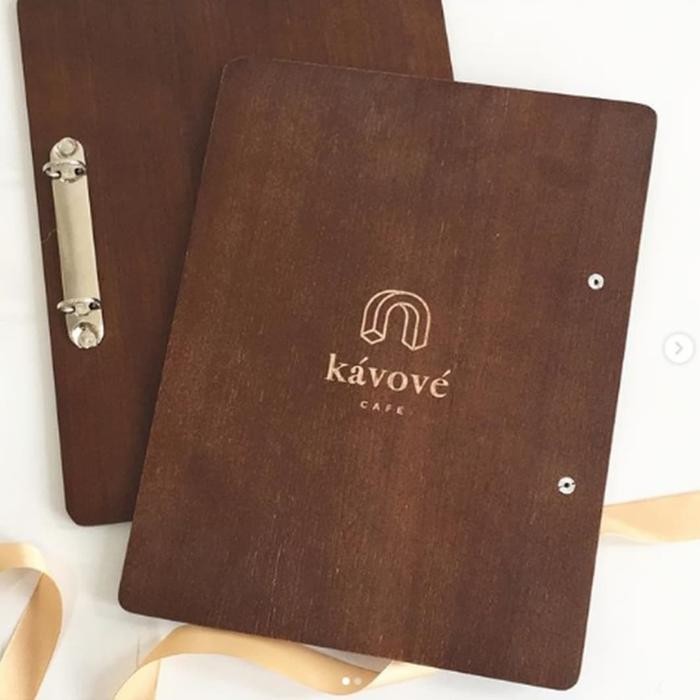 

menu board binder a4free logo