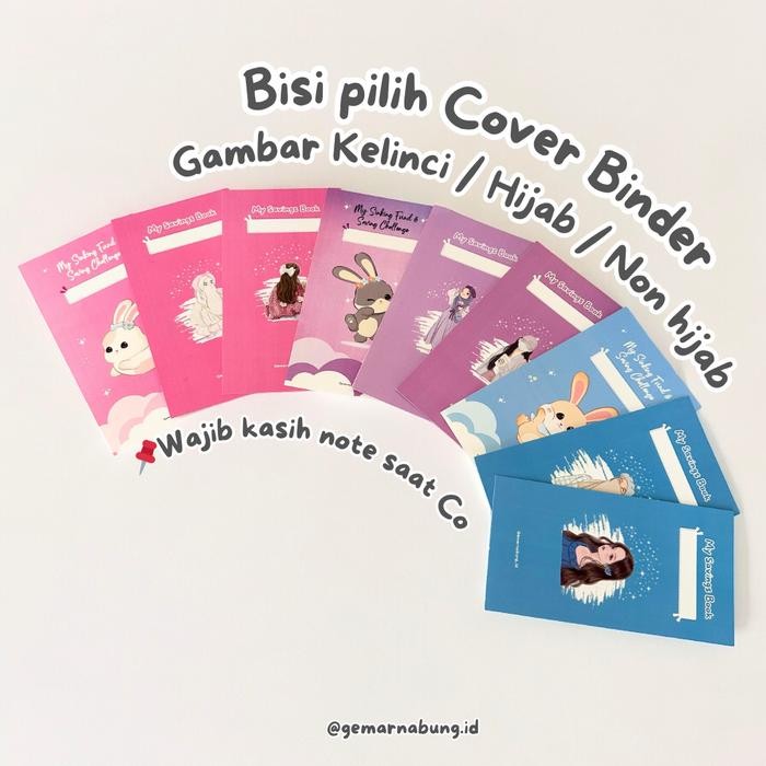 

Paket Binder Keuangan Lengkap A6 Set 10 Ziplock Premium, Nabung Seru