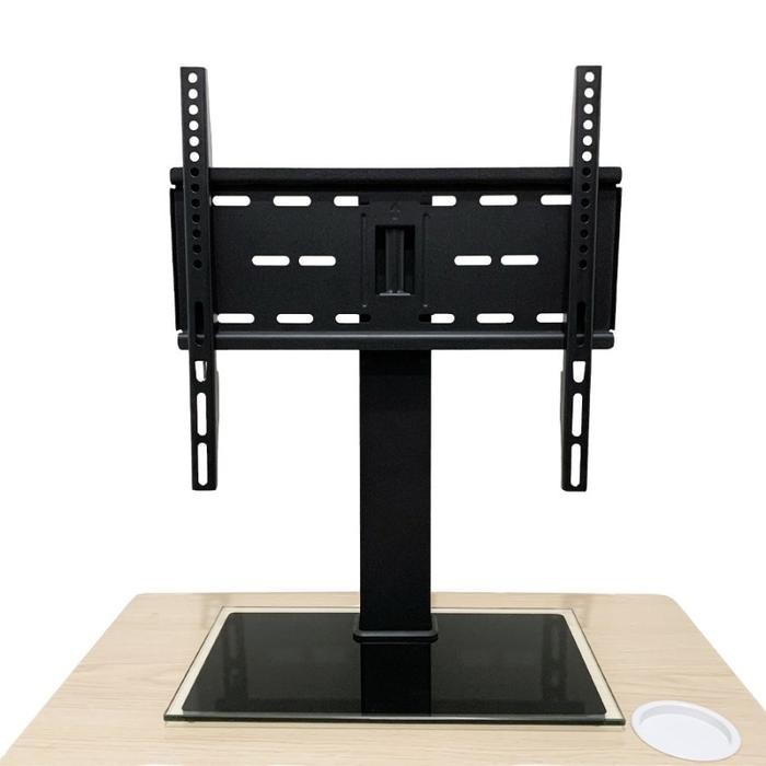 

Universal Premium TV Stand Glass Base Swivel Height Adjustment 26 - 55 Oximus EV66