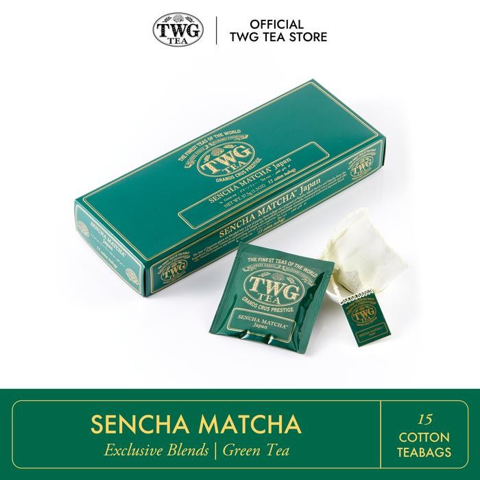 

TWG Tea Sencha Matcha, Cotton Teabag