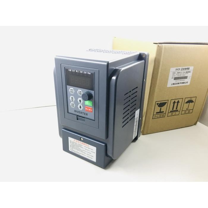 Motor Inverter 0.75KW AC 220V 1P - Single Phase VFD 1HP Speed Control