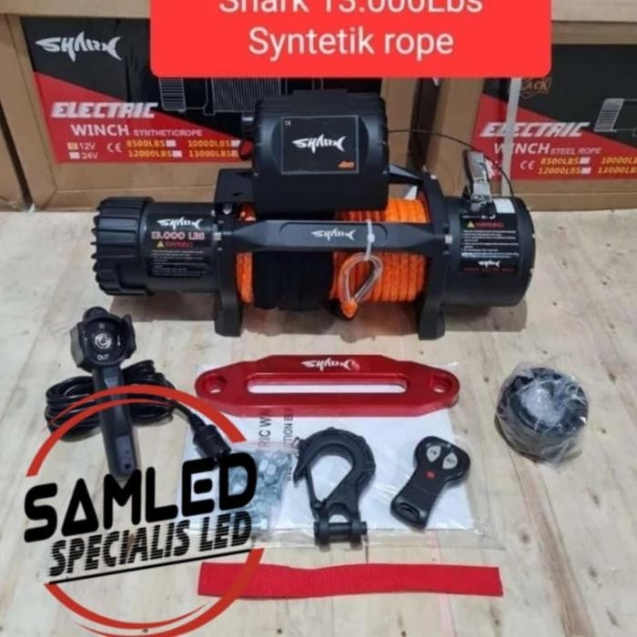 winch shark 13000lbs 6ton top Tali plasma OFFROAD