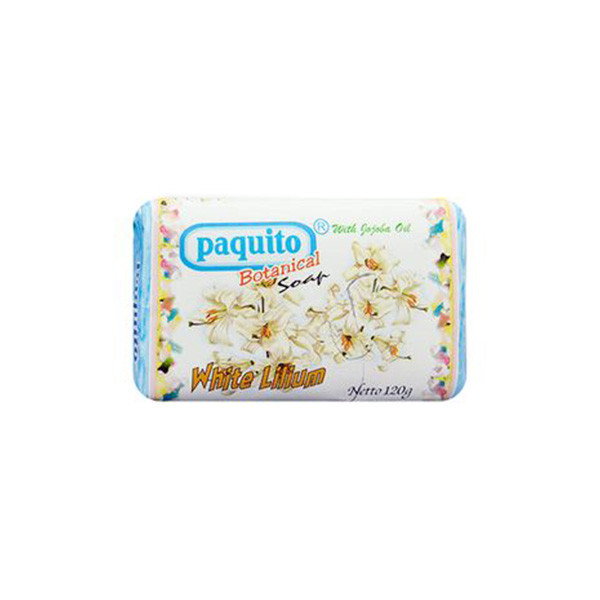 PAQUITO BAR SOAP BOTANICAL WHITE 120GR