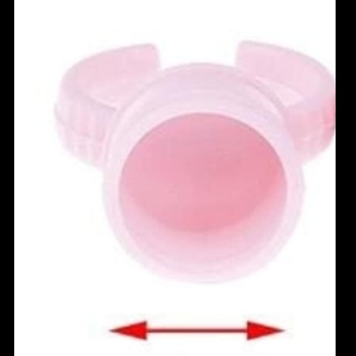 ring medium pink size eyelash dan eyebrow