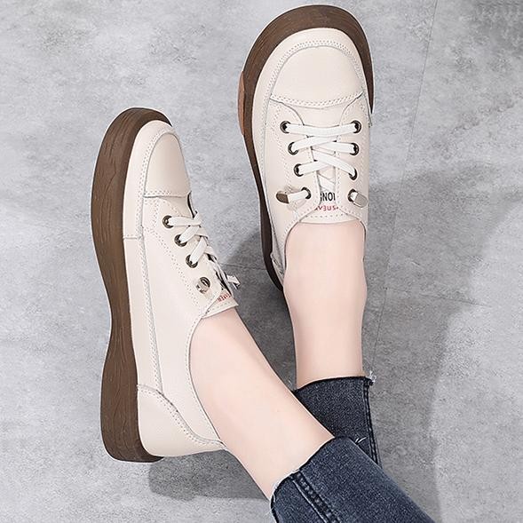 QINGSHUI Sepatu kets wanita yang bisa bernapas.Sepatu Fashion Wanita.Sepatu jalan santai