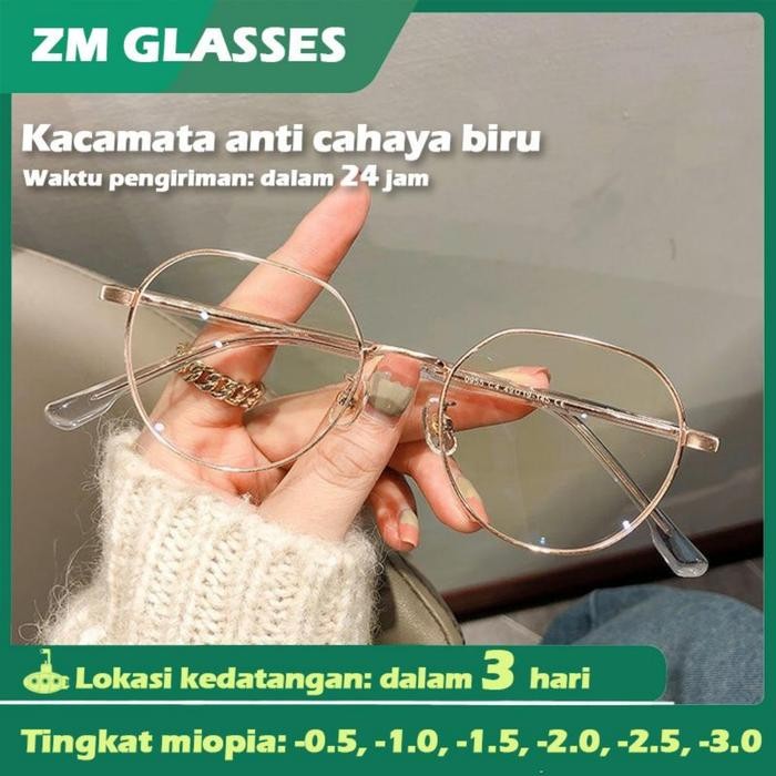 Outiva- Kacamata Minus Kacamata Fashion -0.5 -1.0 -1.5 -2.0 -2.5 -3.0 -3.5 -4.0 Kacamata Korea