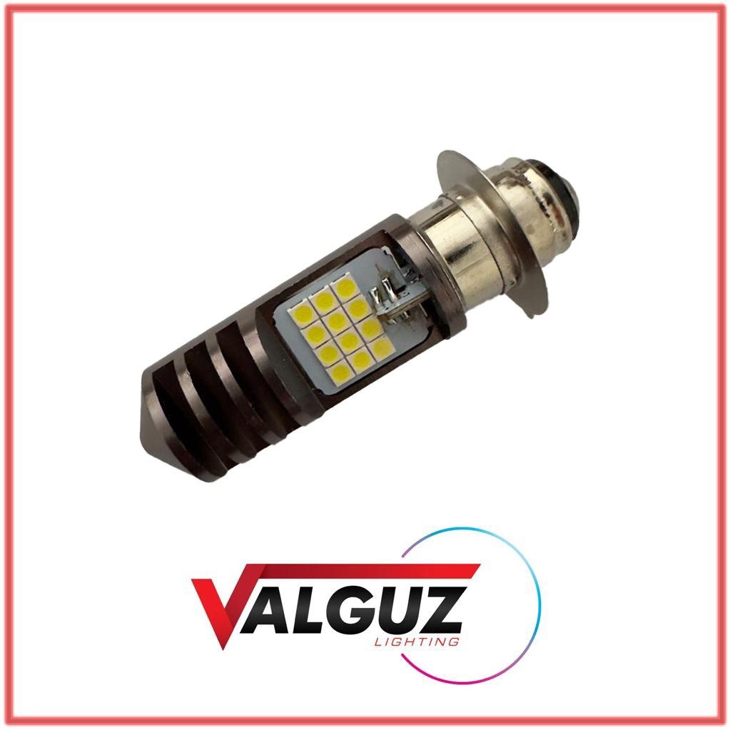 Valguz LED H6 Lampu Sorot Depan Motor 2in1 (Universal)