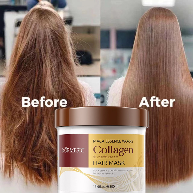 Hair Mask Keratin Masker Rambut Keratin 500g Salon Perawatan Rambut Masker Rambut Keratin