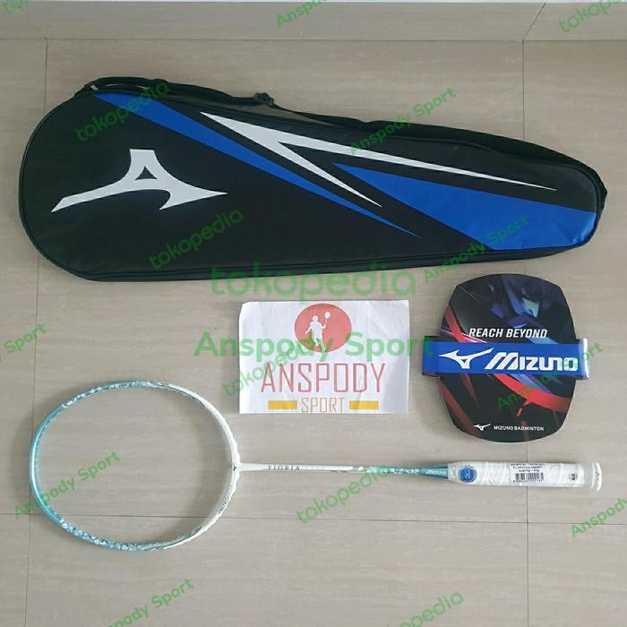 READY RAKET BADMINTON MIZUNO FLORIA LITE BLUE / BIRU