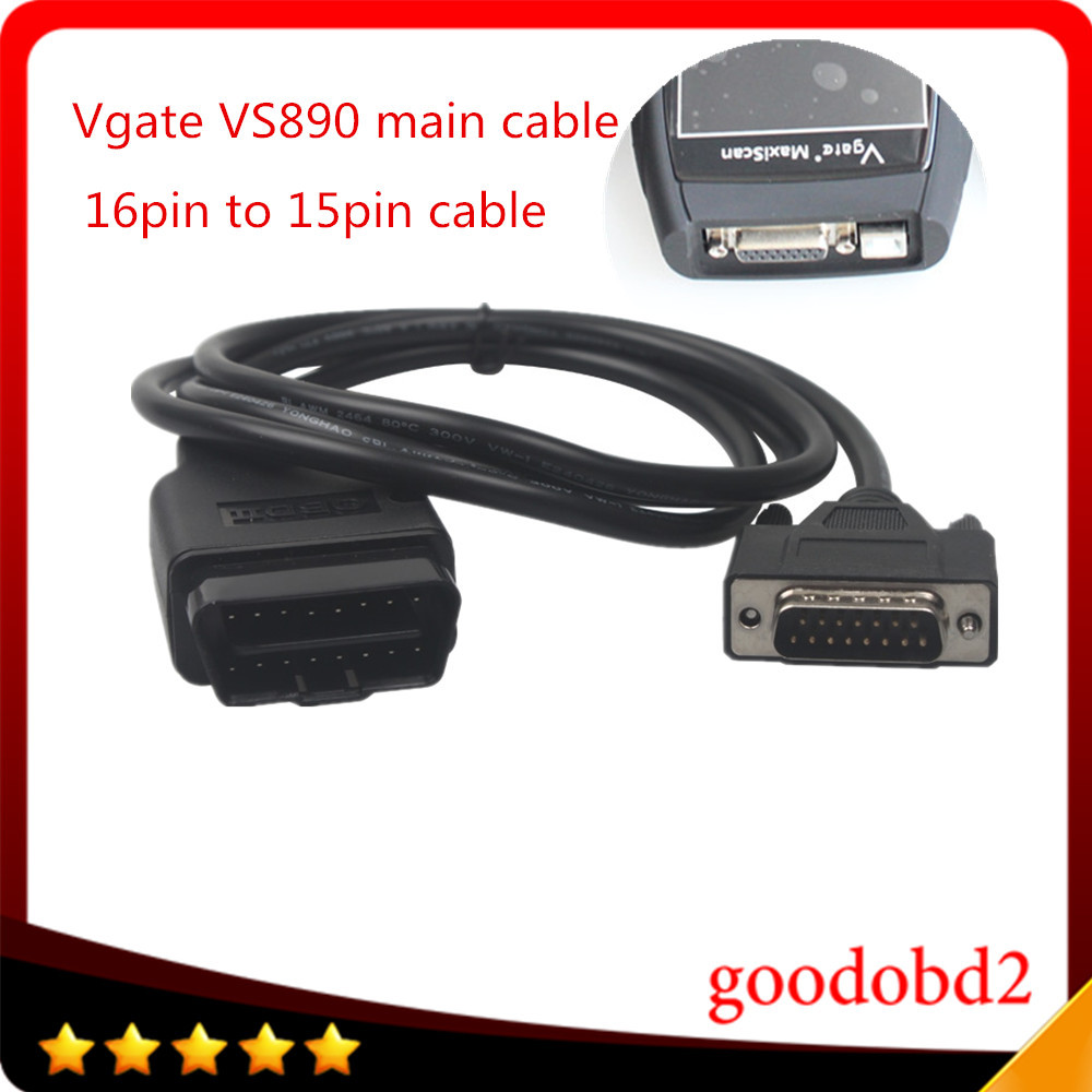 Car 16pin VGATE VS890 OBD2 Code Reader Universal OBD2 Scanner  Car