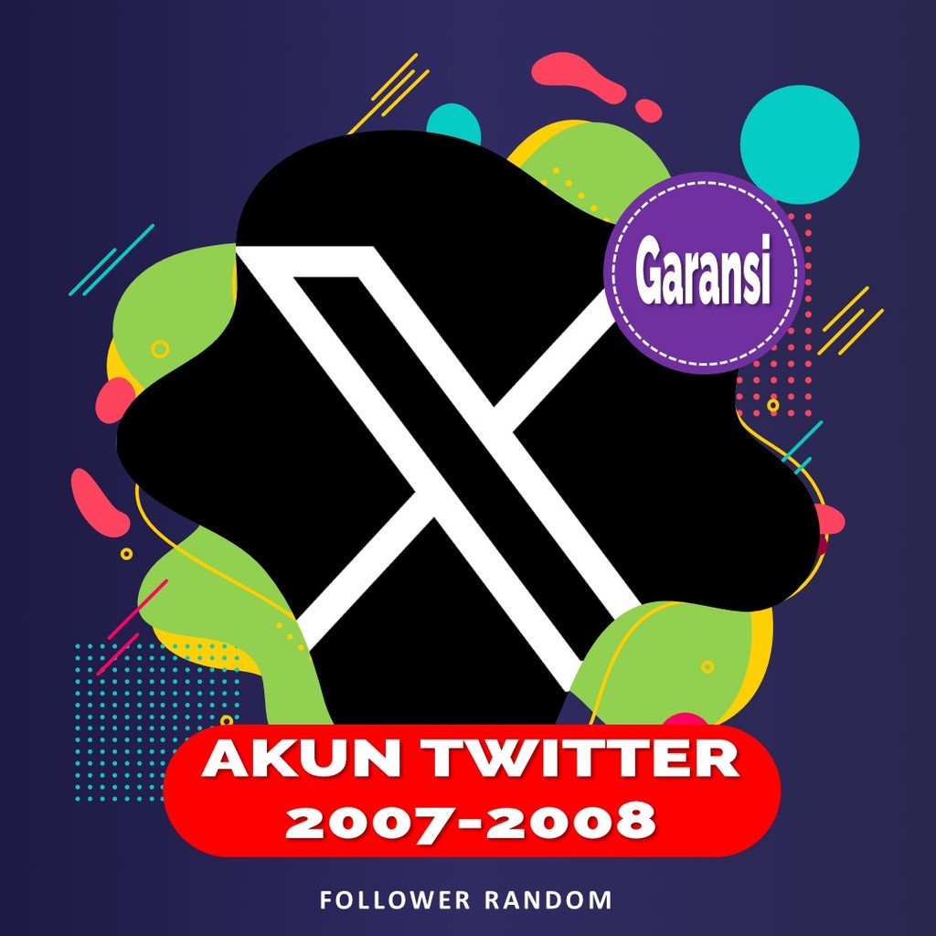 LAPAK BERGARANSI PROMO AKUN TWITTER TUA TAHUN 2007 - 2008 BEST SELLER TERMURAH