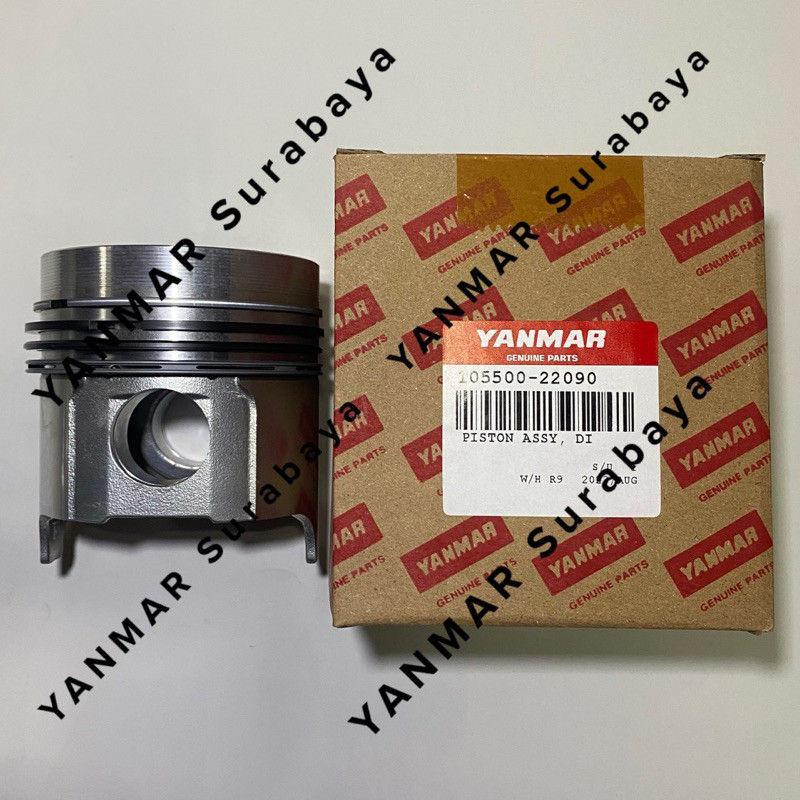 PISTON ASSY YANMAR TF 105 ( 105500-22090 ) / SEKER YANMAR TF105. ORIGINAL.