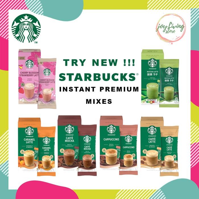 

Starbucks Instant Coffee Premium Mixes - Kopi Stick Sachet Instan
