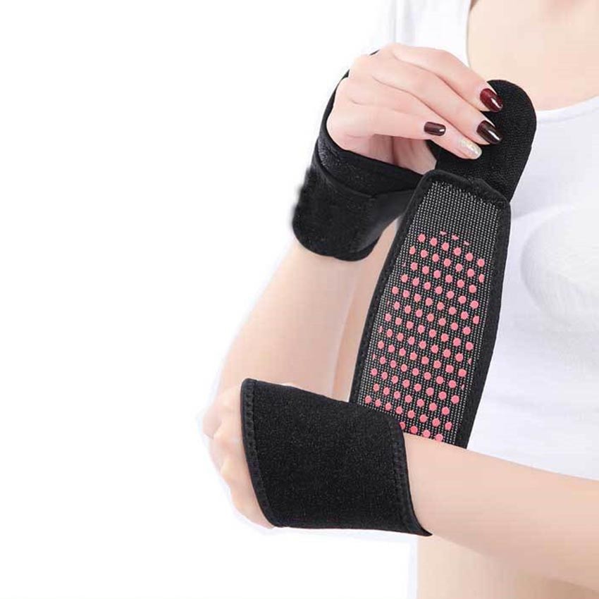 Alat Terapi Deker Pergelangan Tangan Magnetik Pelindung Wristband Deker Terapi Pelindung Pergelangan