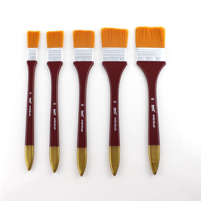 

1Pcs Paint Brushes Acrylic Diy Graffiti Brush Set For Artist Oil Scrubbing Brush School Drawing