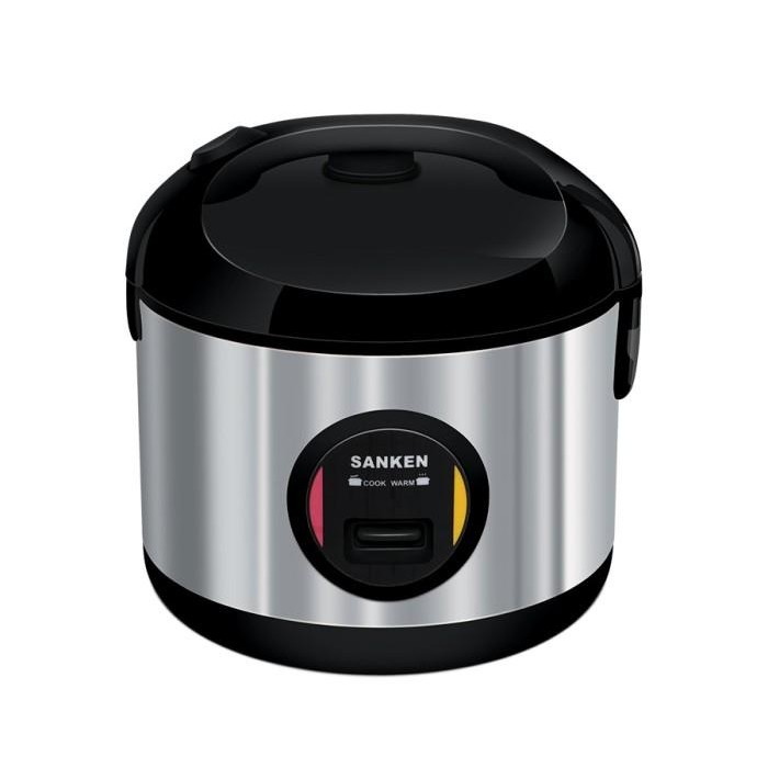 SANKEN Rice Cooker Stainless 2 Liter SJ-3030 BK