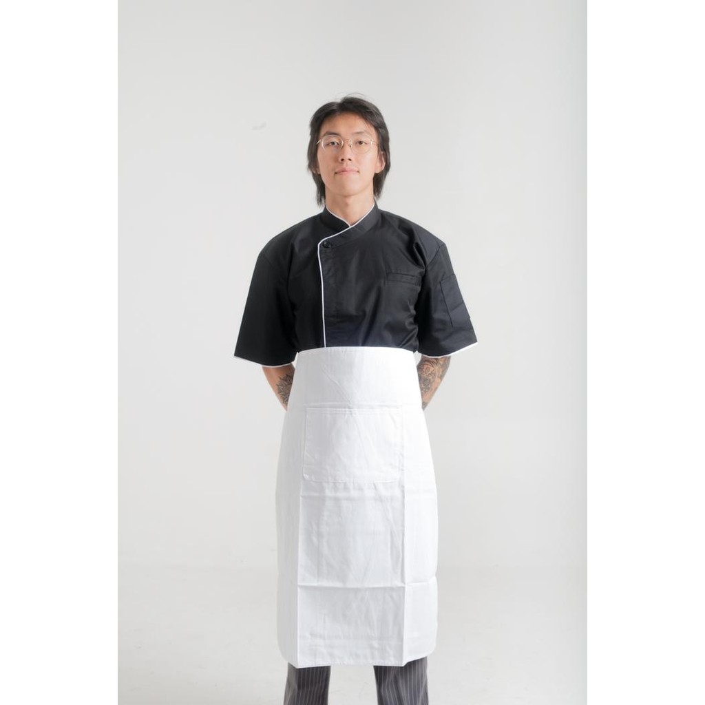 Apron / Celemek Putih Panjang
