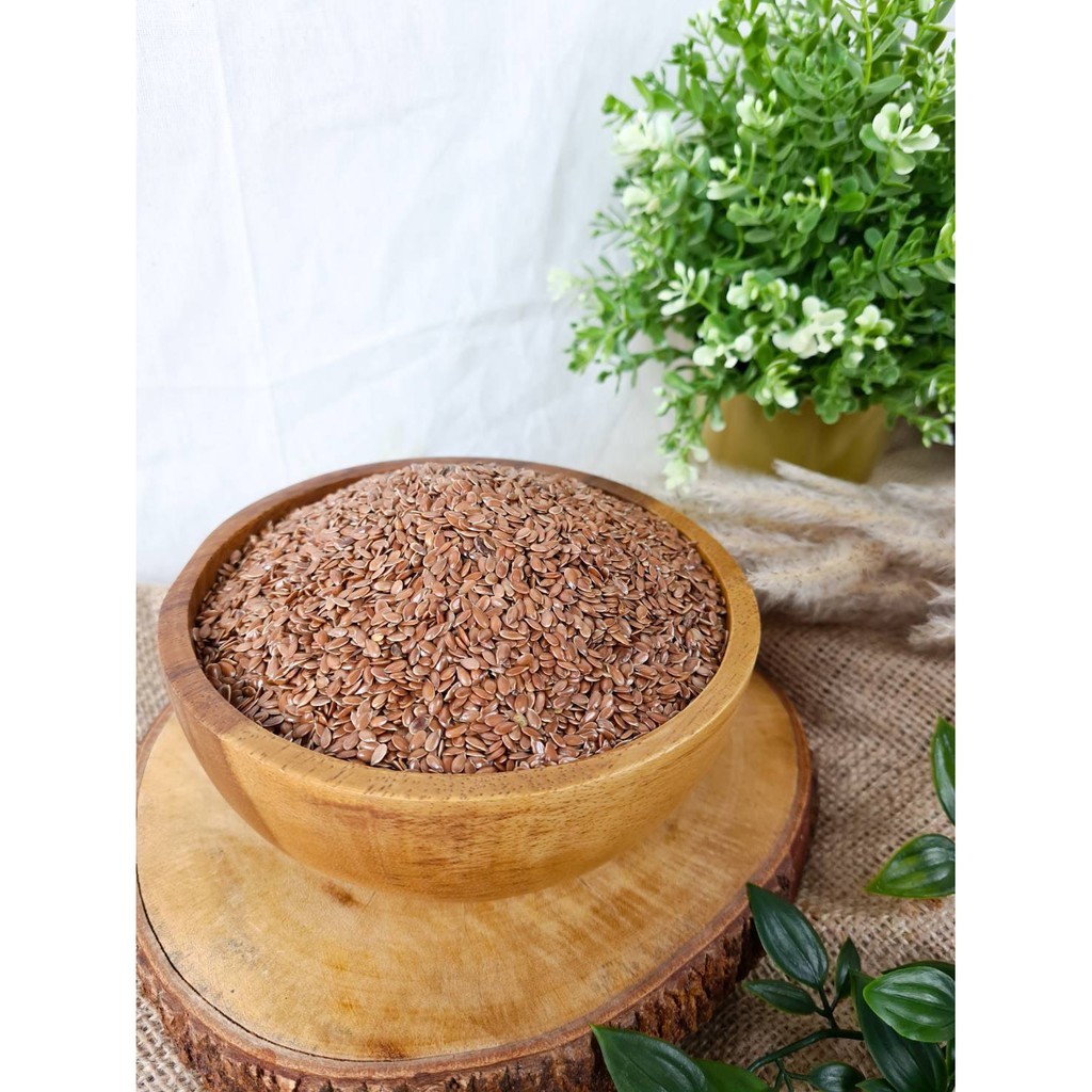 

Organic Paradise Brown Flaxseed 1KG / Biji Rami Coklat 1 KG NON GMO