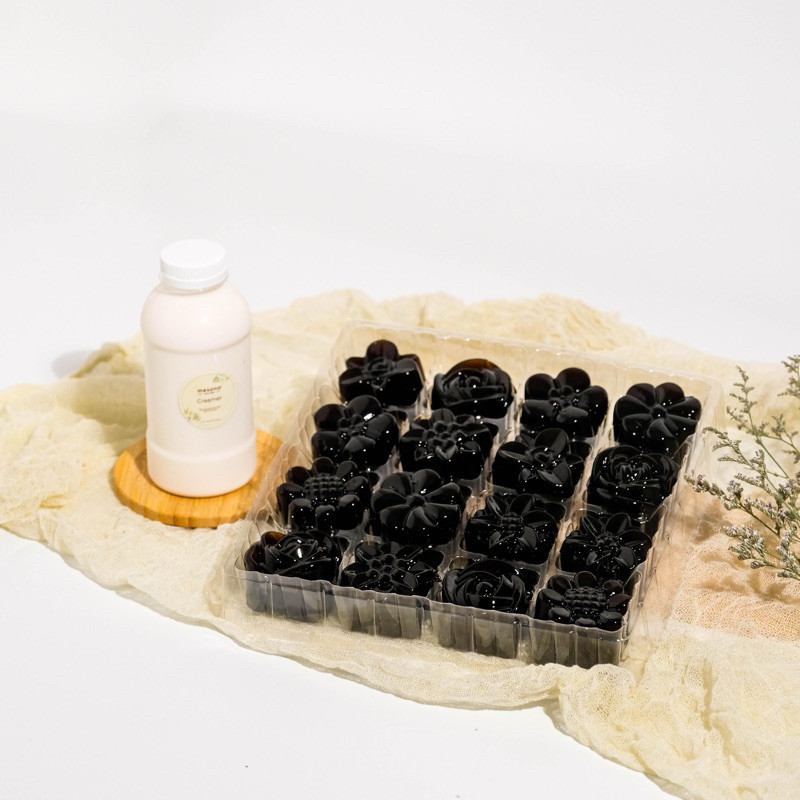 

Mesona Cincau Hitam Pudding Mini (Tanpa Box)