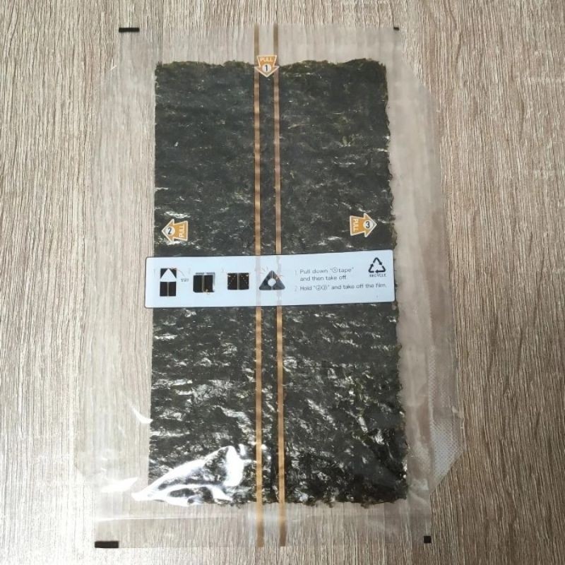 

Tokinori Onigiri Triangle Roasted Seaweed - Wrapper Sushi Nori 1 box