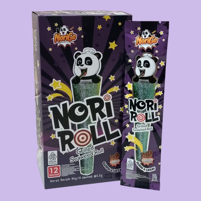 

TOKINORI ROLL Crispy Seaweed Sapi Panggang, Pedas, Ayam Bawang, dan Original 48gr [12 pcs/box]
