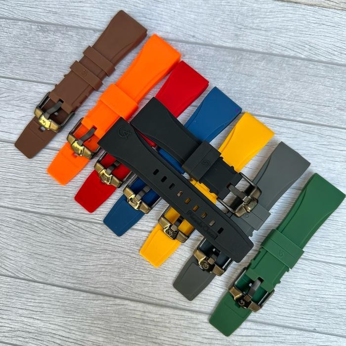 Femmora- Tali Jam Karet Silikon Alexandre Christie Original, Strap Rubber Alexandre Christie