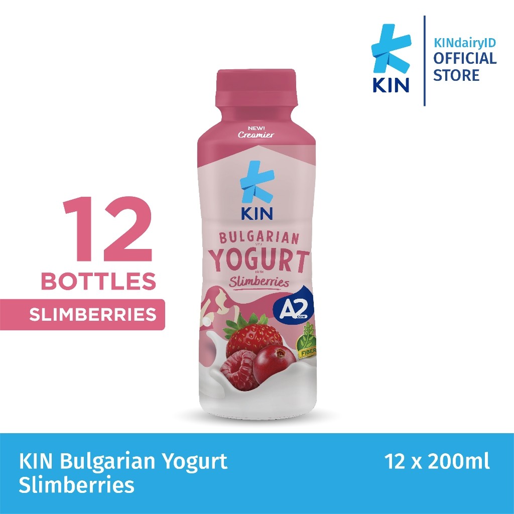 

KIN BULGARIAN YOGURT SLIMBERRIES (12X200 ML) TERLARIS