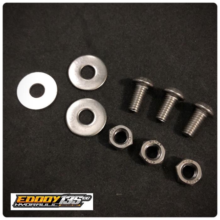 Auradeko Baut Karet Spakbor Belakang Rx King Stenlis - Baut Kepet Slebor Belakang Rx King Rxk Rxs