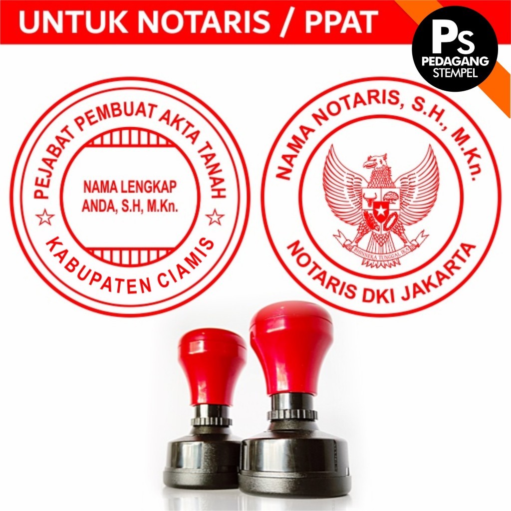 

[READY] STEMPEL NOTARIS / PPAT BULAT