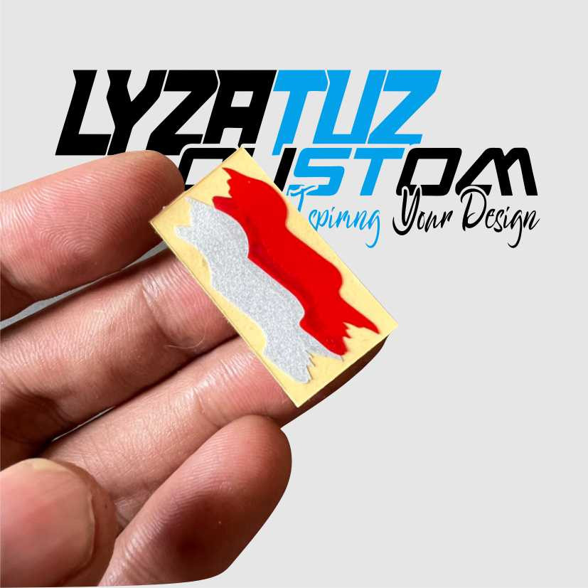 

STICKER STIKER PIPI STICKER BENDERA INDONESIA KIBAR KECIL CUTTING