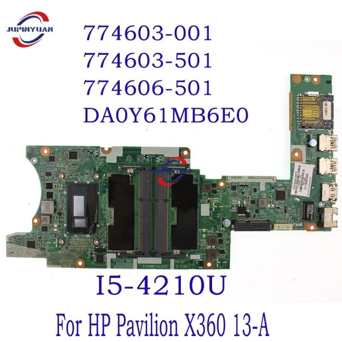 For HP Pavilion X360 13-A SR1EF Laptop Motherboard I5-4210U
