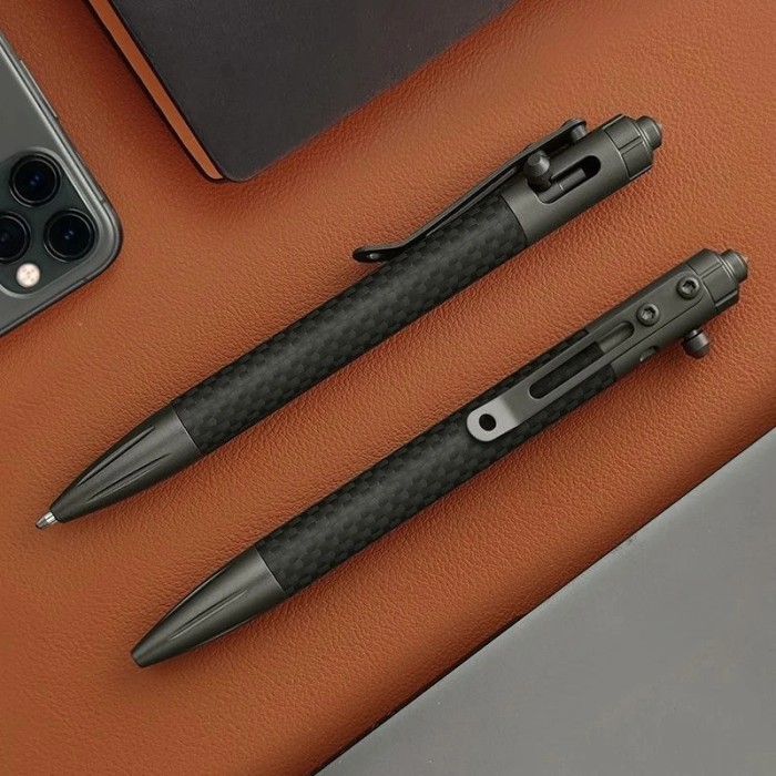 Carbon Fiber Tactical Pen Science and Technology Ballpoint Pen