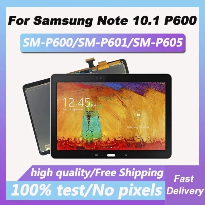 Display For Note 10.1 2014 P600 P601 P605 LCD Touch Screen Digitizer
