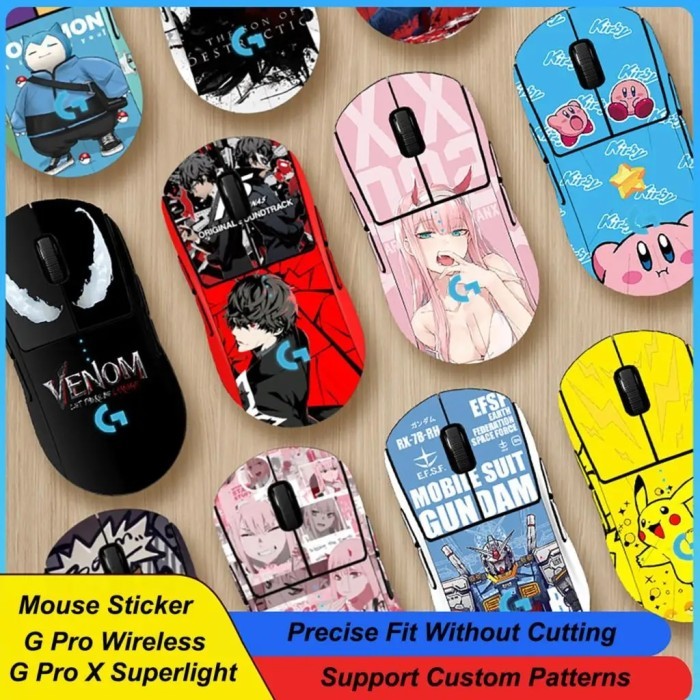 DIY Abrazine Mouse Sticker Grip Tape for Logitich G Pro X Superlight