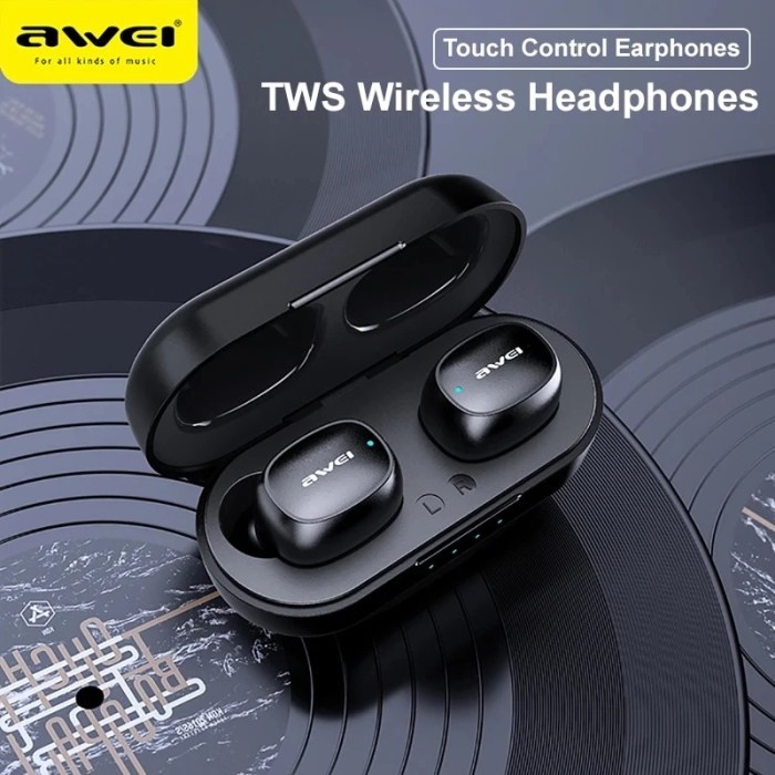 Awei TWS Wireless Earphones Bluetooth Earbuds Waterproof Touch