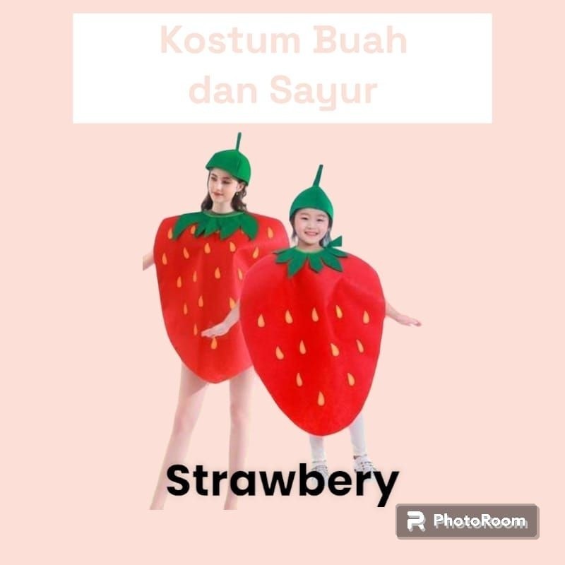 Kostum Buah Dan Sayur / Kostum Karnaval / Baju Karnaval
