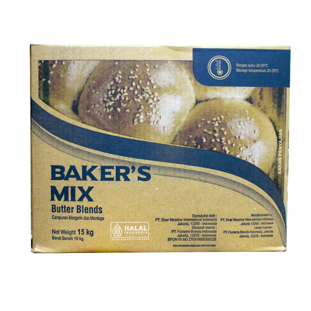 

BAKER'S MIX BUTTER BLENDS 500GR / 1KG - REPACK