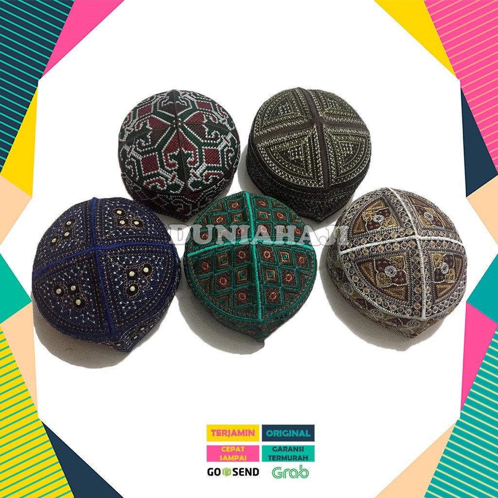 

PECI PAKISTAN KOPIAH SONGKOK PAKISTAN PECI FULL BORDIR MOTIF ASLI PECI DEWASA PECI OLEH OLEH HAJI