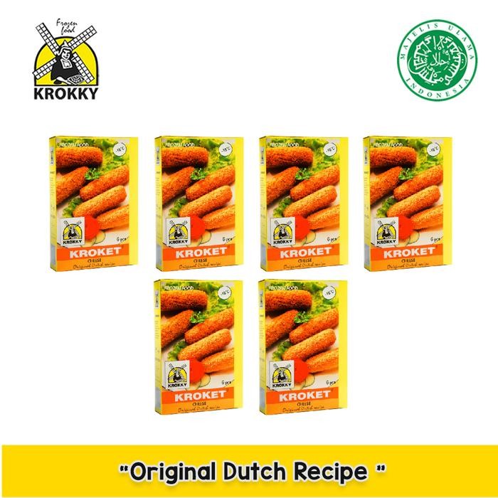 

Krokky Kroket Cheese ( Keju ) pack of 6 Terlaris