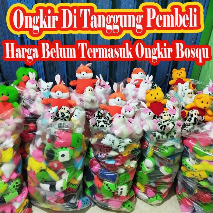Boneka Capit 1 Bal Isi 100Pcs Grosir Boneka Isian Mesin Capit Paket Usaha