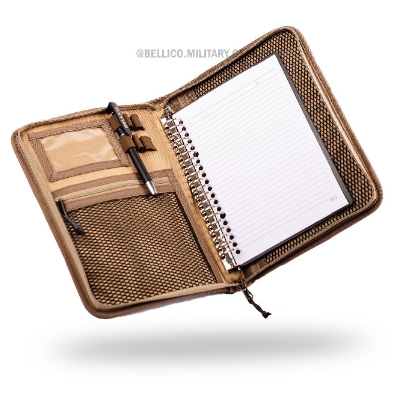 

[READY] Bellico Binder Book Andaru Bahan Premium Polos Dan Motif Army