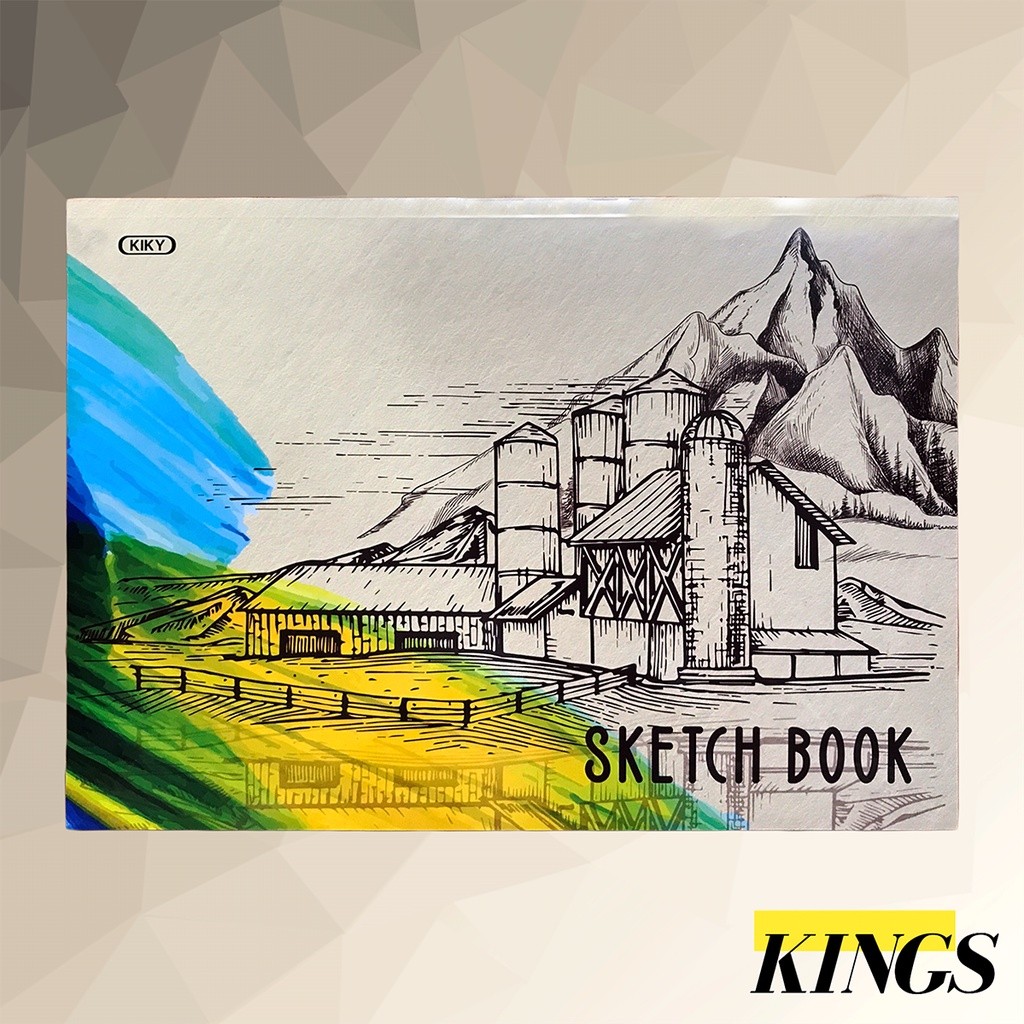 

[READY] Kiky Sketch Book / Buku Sketsa A4