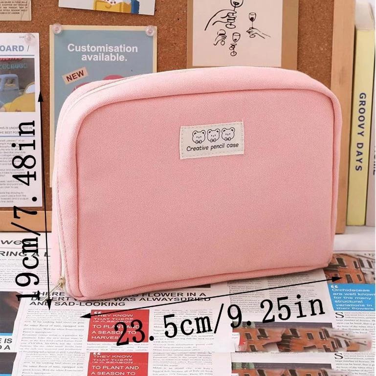 

JH8 CARAT 12 Layer Tas Tempat Pensil Case Pouch Anak Sekolah Transparan Kapasitas Besar Stationery