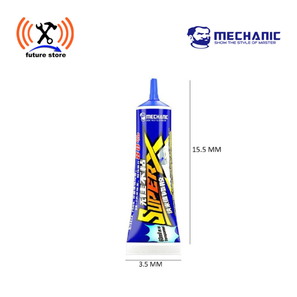 

JH8 MECHANIC SUPER X LEM JELLY MECHANIC SUPER X BLACK NEW NANO REPAIR GLUE ORIGINA LEM LCD LEM