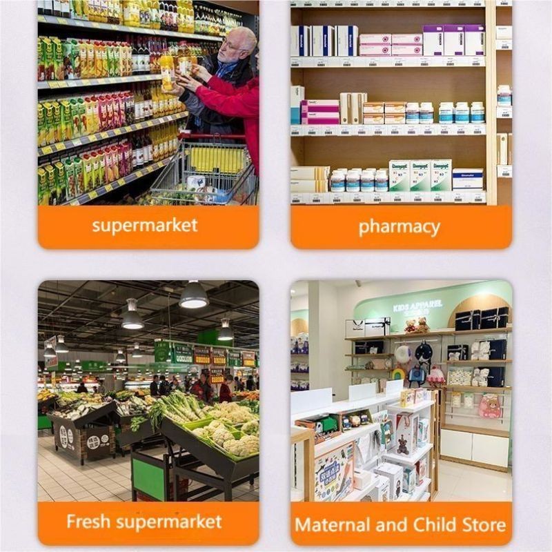 

JH8 Isi 2pcs Price Rail Rak Minimarket 1 Meter Lis Harga Minimarket Price Card Minimarket Label Mika