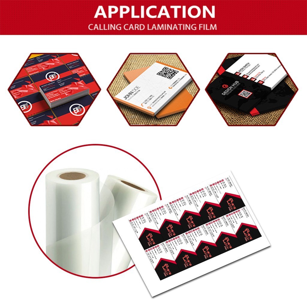 

JH8 Plastik Laminating Panas Roll QUAFF 30mic 32cm x 100m (Matte & Glossy) - Untuk Mesin Laminasi