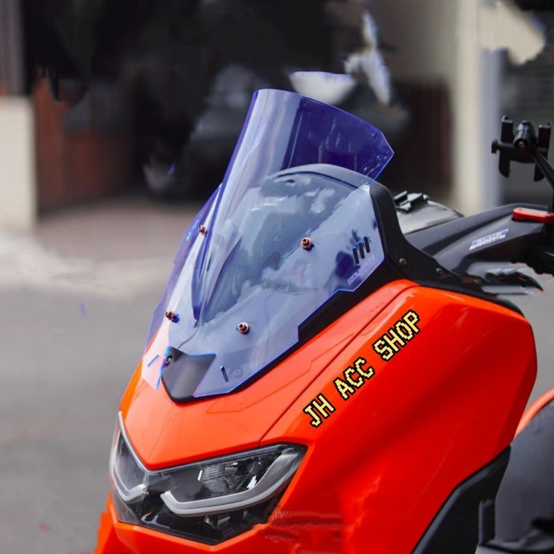 Visor Windshield TDR SIRIP ICE BLUE Nmax New Nmax 2020 Windshield Nmax Old Model TDR V2 V1 JH ACC