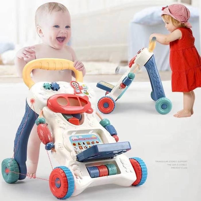 Mainan Baby Walker Bayi - Mainan Alat Bantu Belajar Jalan Bayi