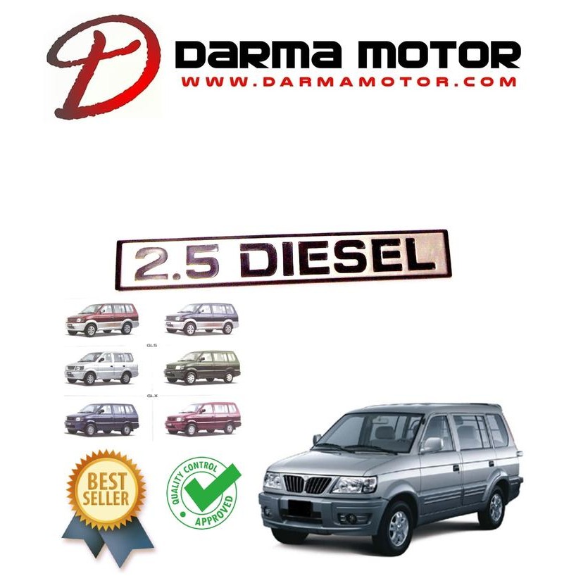 Emblem Kuda 2.5 L Diesel Mitsubishi 1998-2005 Kode 099