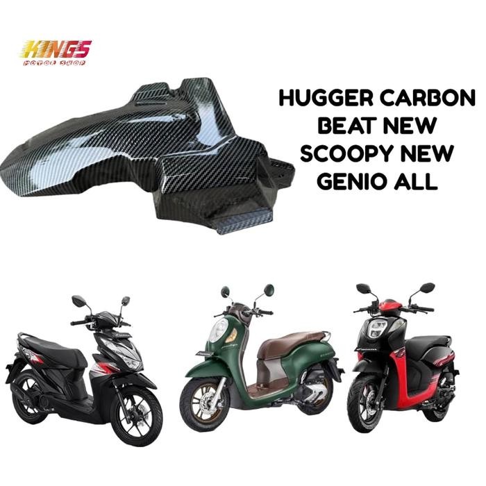 HUGGER SPAKBOR KOLONG MODEL AIRBLADE BEAT NEW SCOOPY NEW GENIO HUGGER BEAT CARBON HUGGER SCOOPY